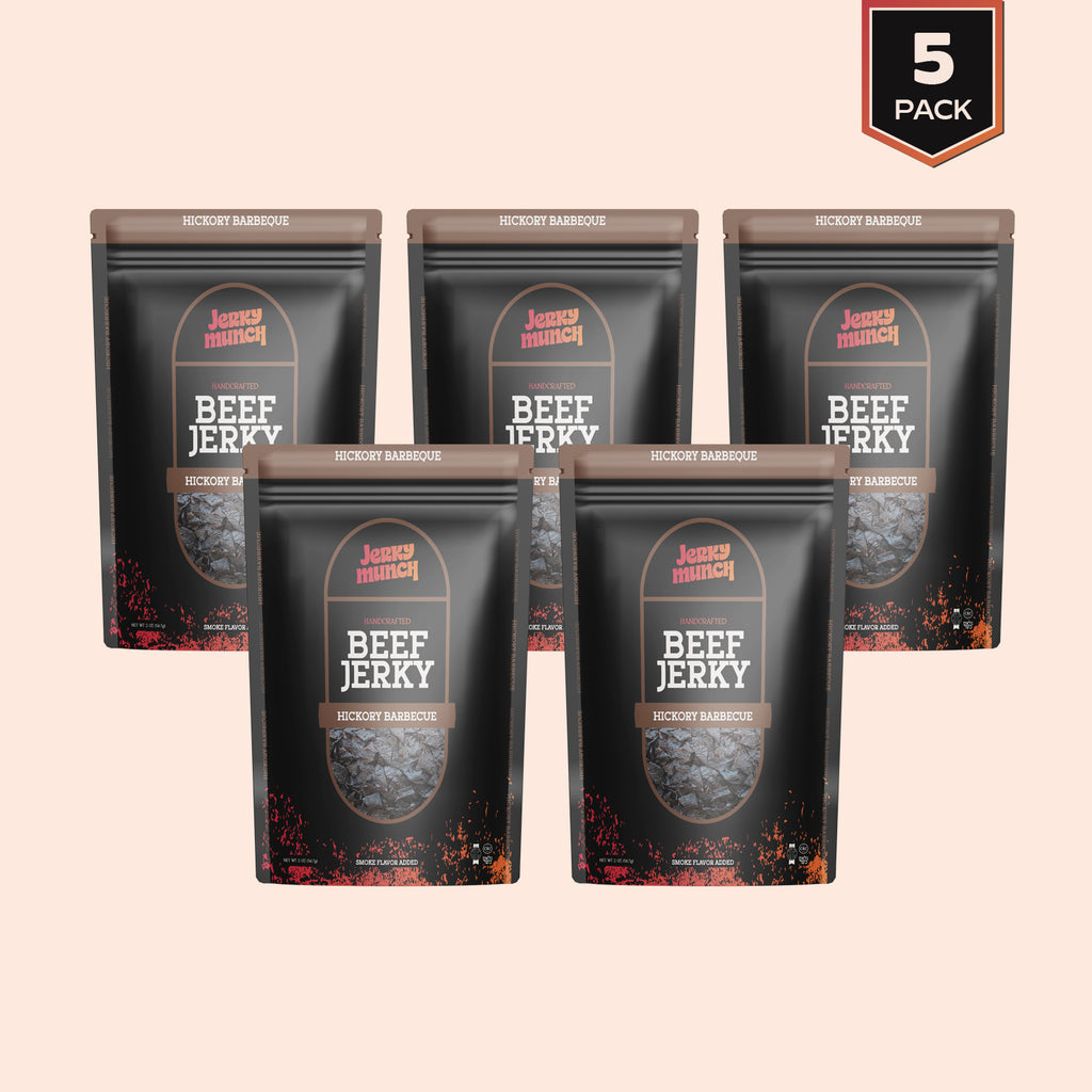 Jerky Munch Kosher Beef Jerky - Hickory Barbecue Flavor