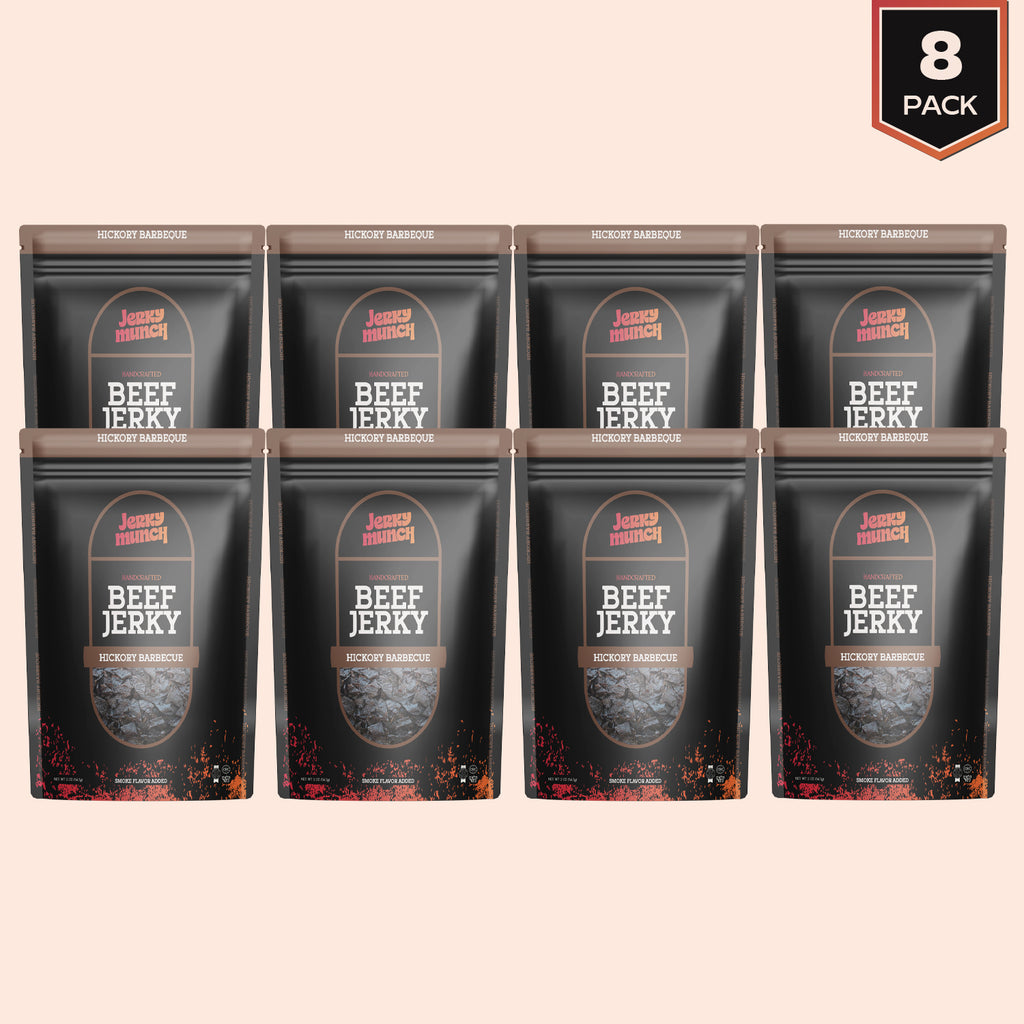 Jerky Munch Kosher Beef Jerky - Hickory Barbecue Flavor