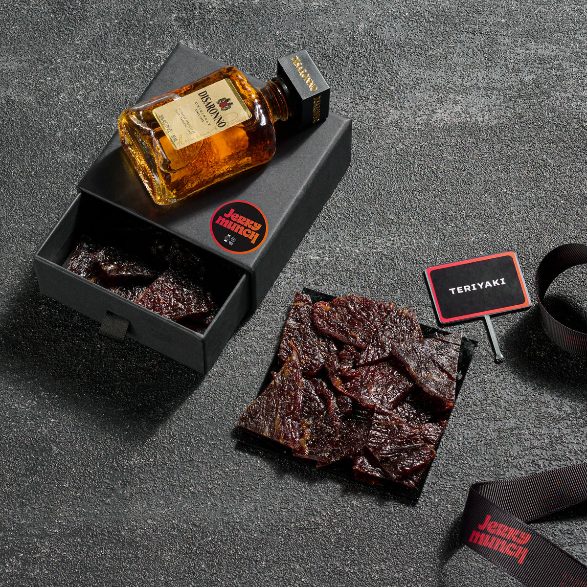 Jerky Munch gift box with kosher beef jerky
