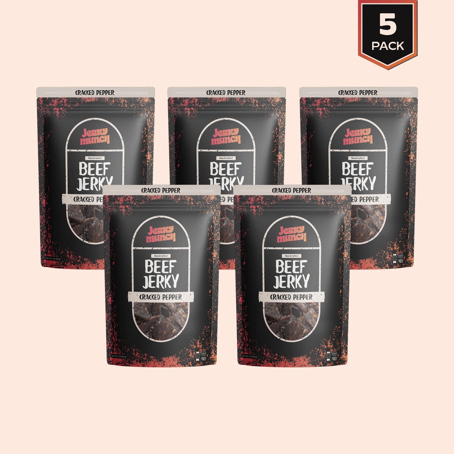 KOSHER BEEF JERKY CRACKED PEPPER