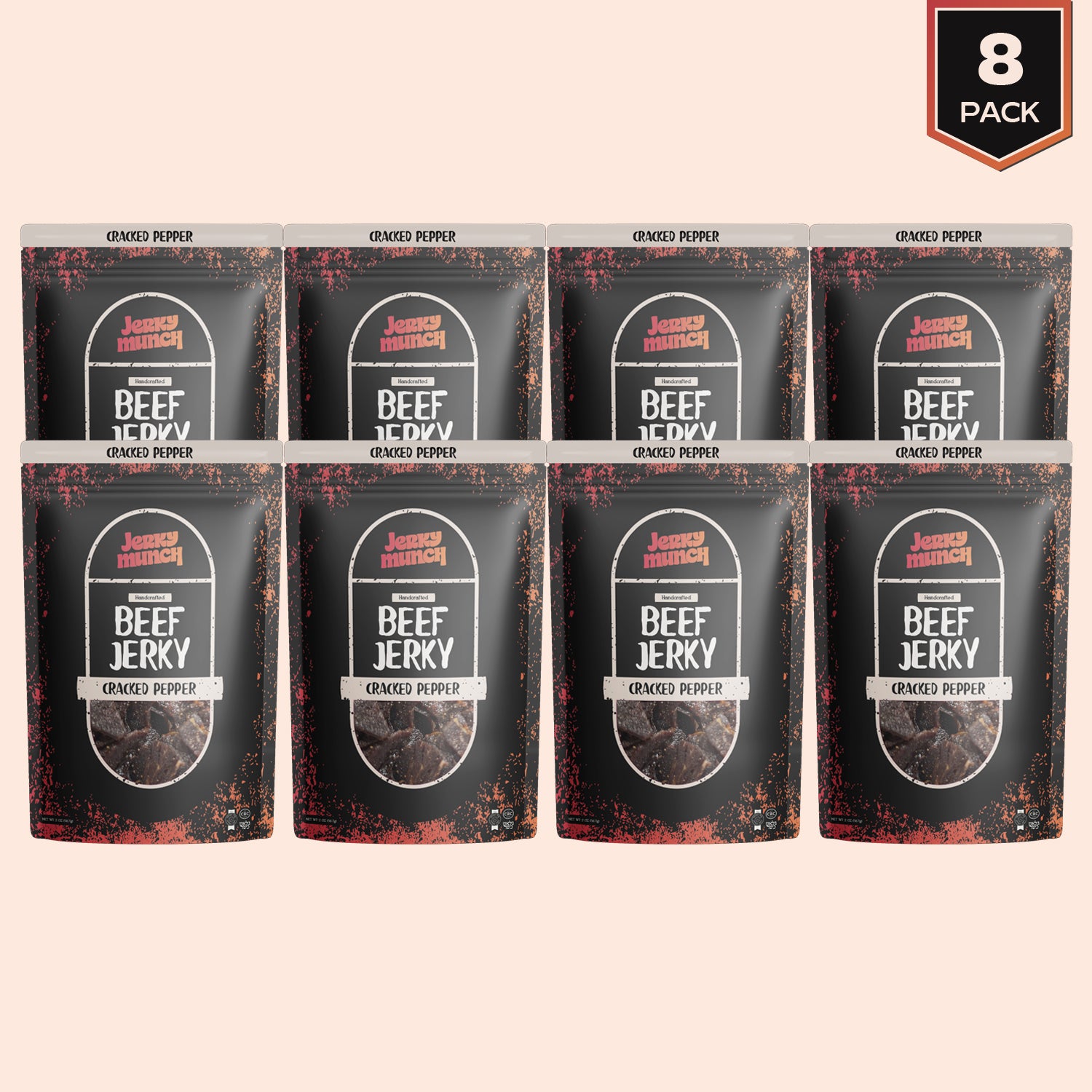 KOSHER BEEF JERKY CRACKED PEPPER