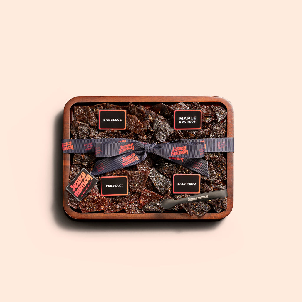 Jerky Munch kosher beef jerky Small Board, feeds 3-5 people