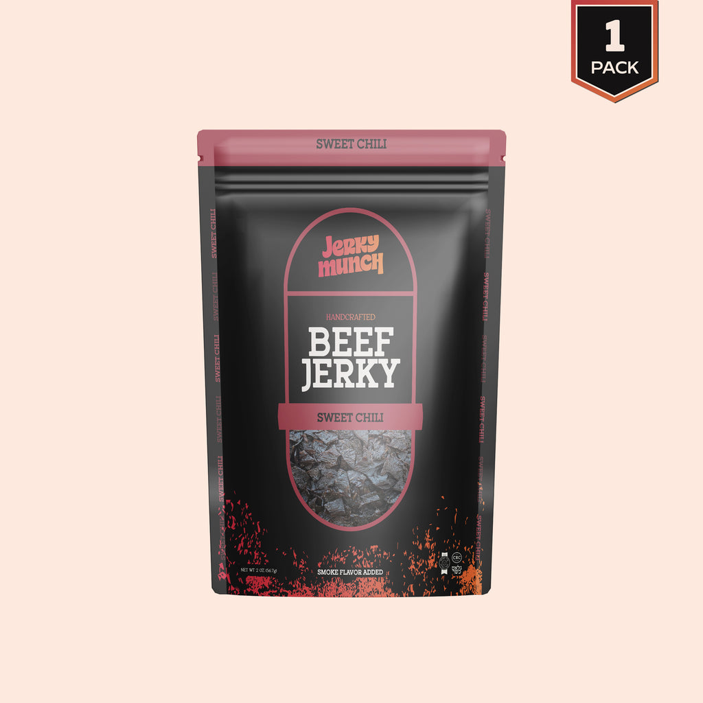Jerky Munch Kosher Beef Jerky - Sweet Chili Flavor