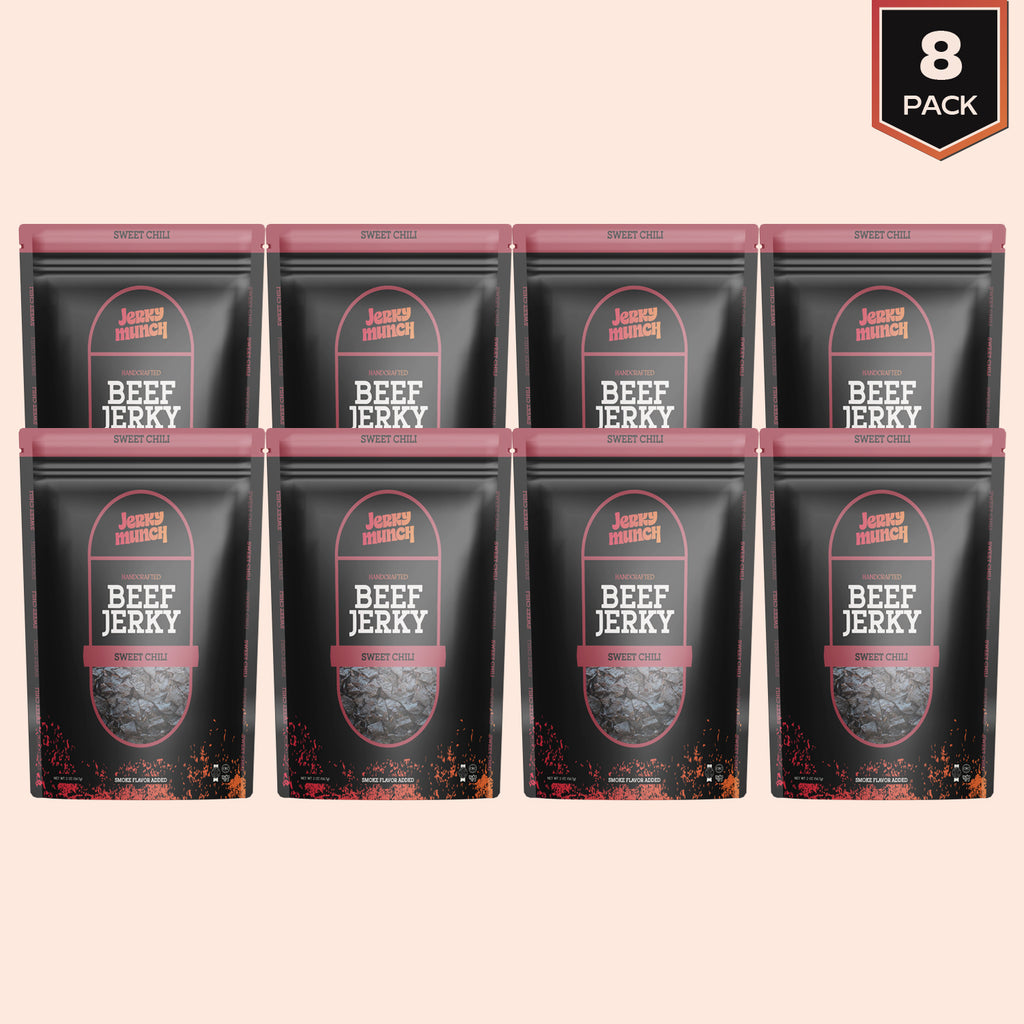 Jerky Munch Kosher Beef Jerky - Sweet Chili Flavor