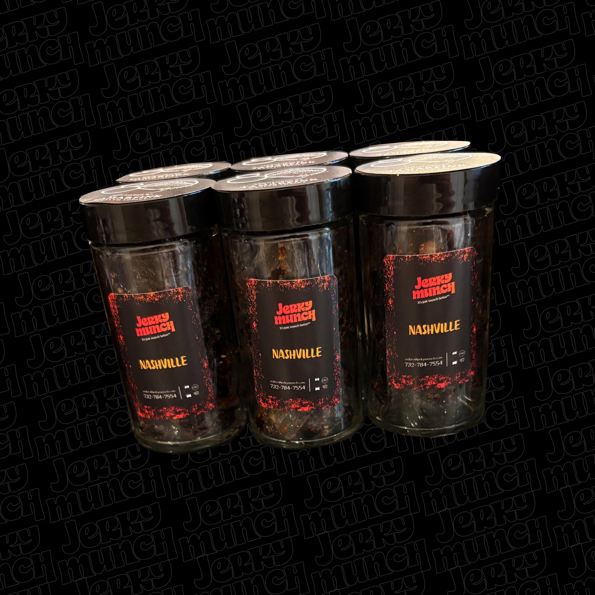 6 PACK JERKY JARS